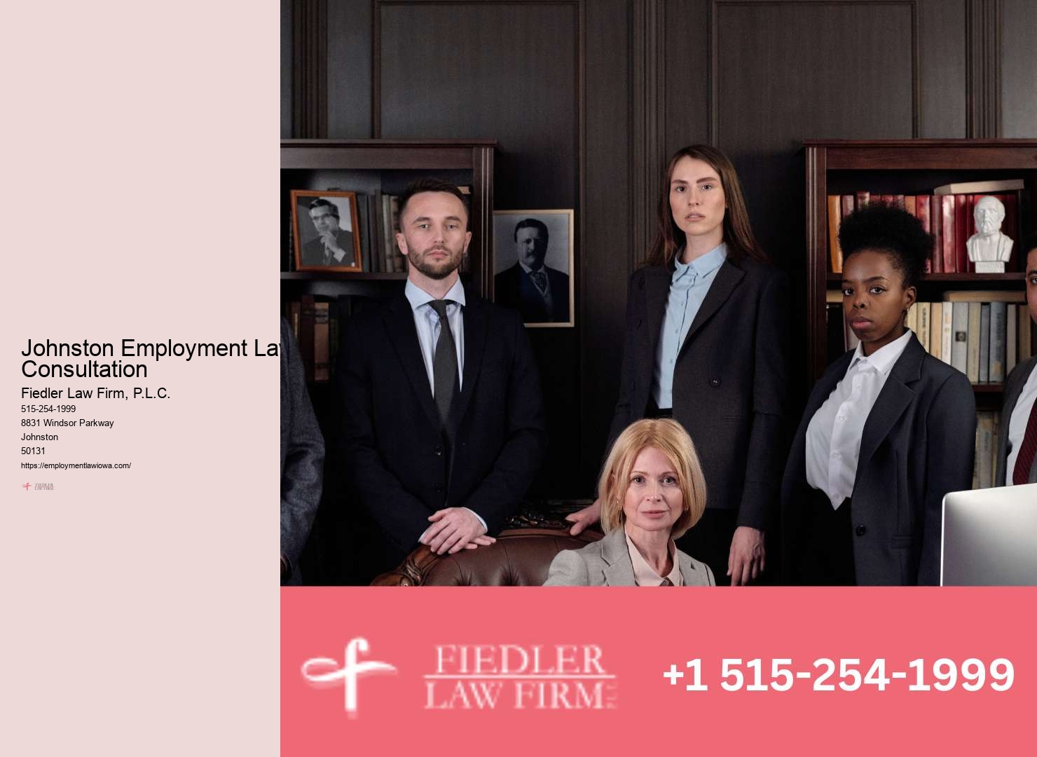 Employment Lawyer Johnston legal consultation charges