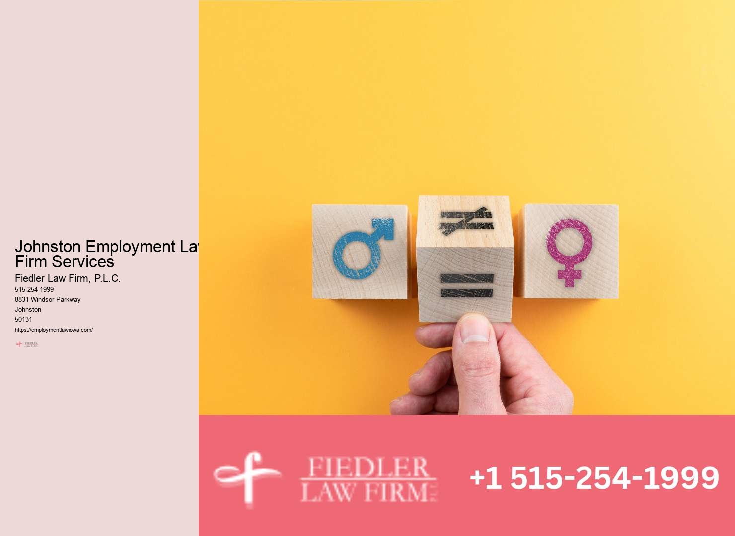 Johnston Employment Law Firm Guidance