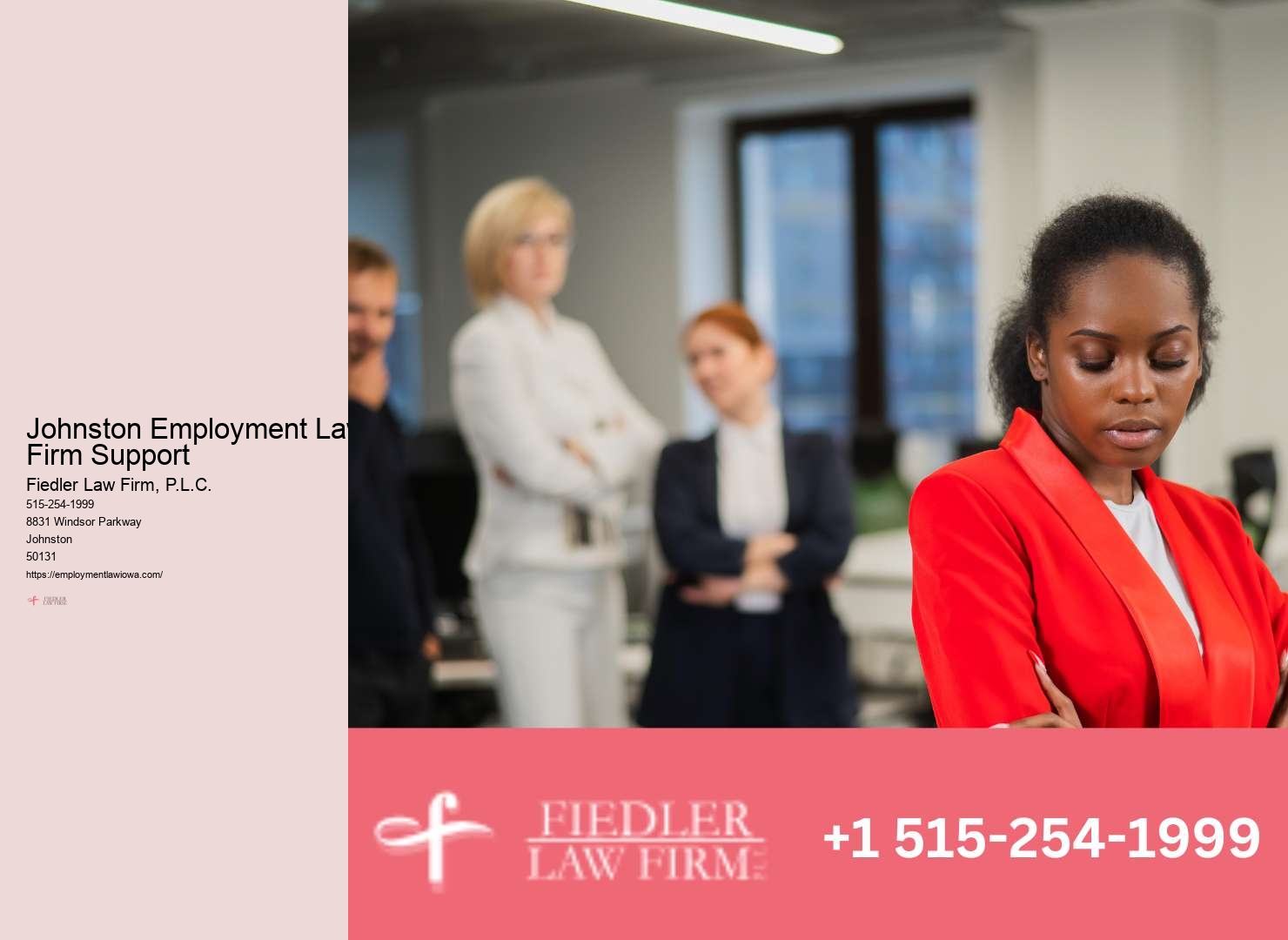 Employment Lawyer Johnston laws