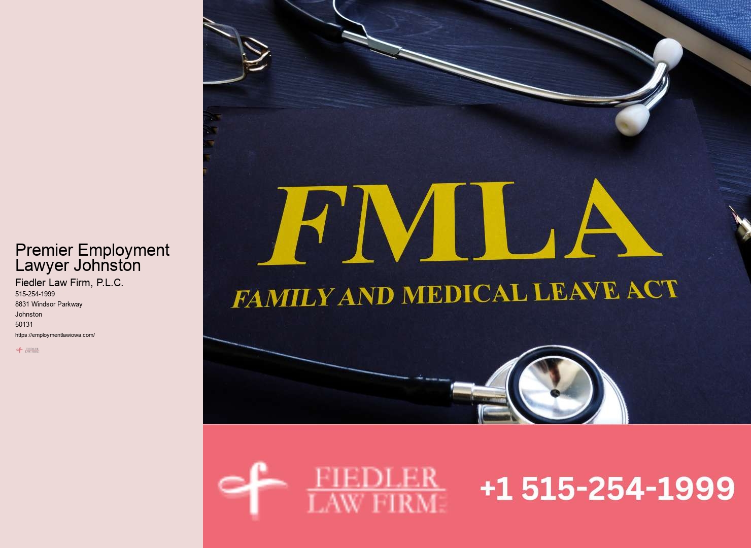 Johnston Employment Law Consultation Firm Legal Support