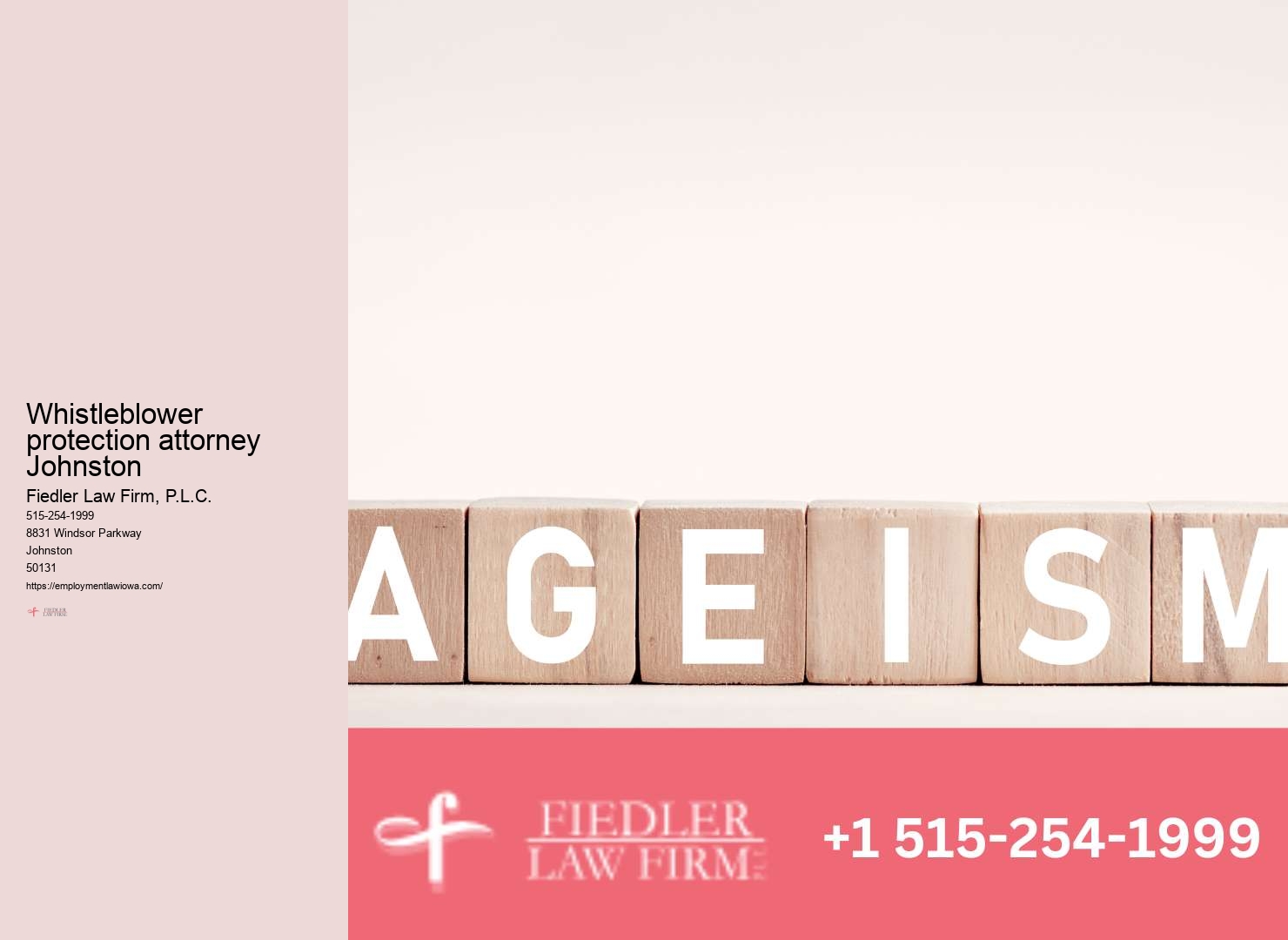 Employment Lawyer Johnston legal representation costs