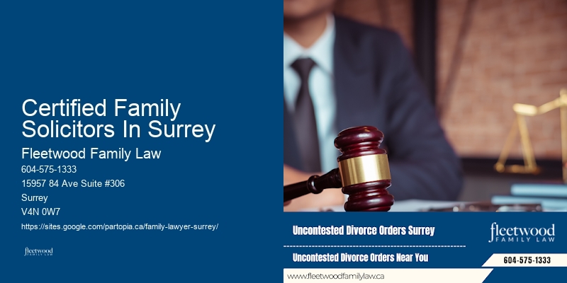 Certified Family Solicitors In Surrey