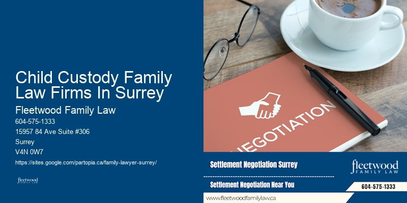 Child Custody Family Law Firms In Surrey
