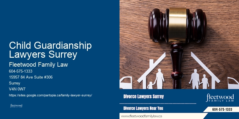Child Guardianship Lawyers Surrey