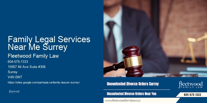 Family Legal Services Near Me Surrey