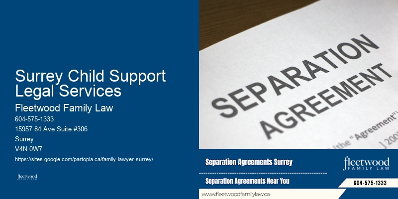 Surrey Child Support Legal Services