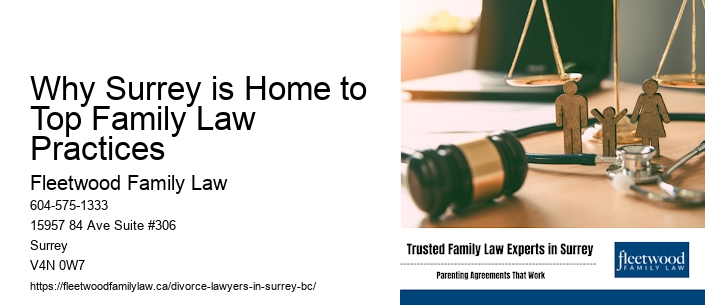 Why Surrey is Home to Top Family Law Practices