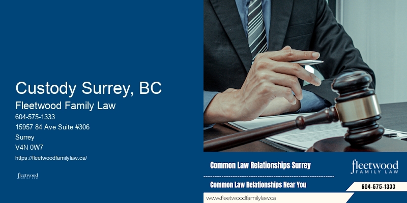 Legal Separation Lawyer Custody Surrey, BC