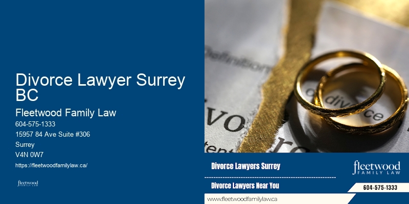 Divorce Lawyer Surrey BC BC Custody Modification Lawyer
