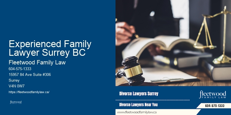 Family Legal Advice Experienced Family Lawyer Surrey BC BC