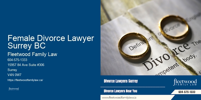 Female Divorce Lawyer Surrey BC Domestic Violence Lawyer
