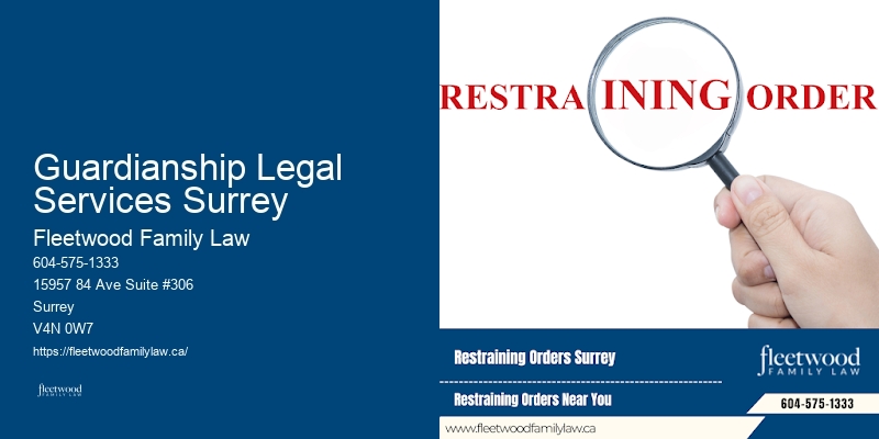 Guardianship Legal Services Surrey BC Family Law Attorney