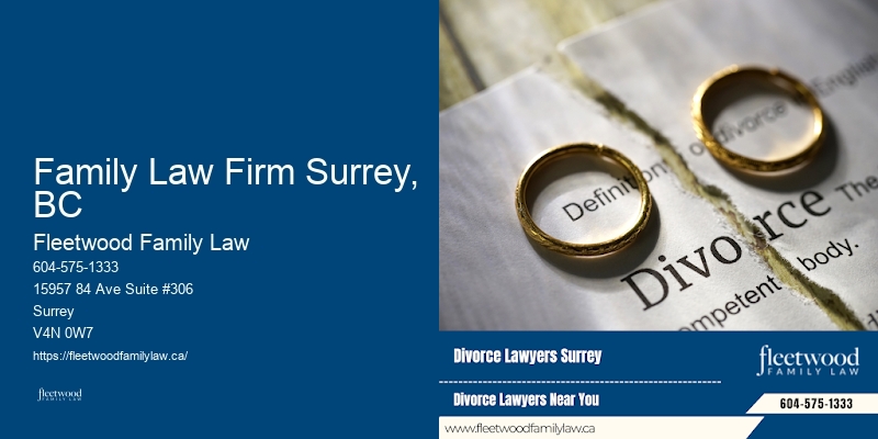 Best Divorce Attorney Family Law Firm Surrey, BC BC