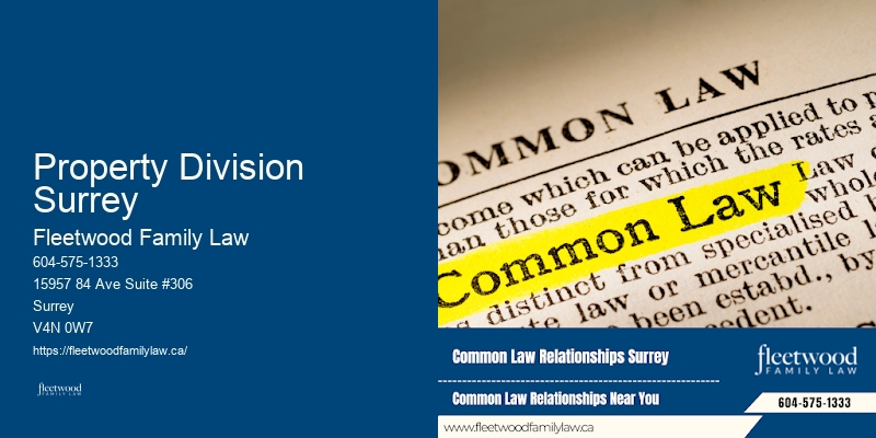 Family Dispute Lawyer Property Division Surrey BC