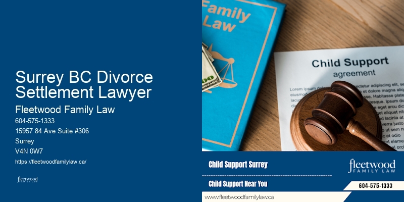 Surrey BC Divorce Settlement Lawyer Family Law Office