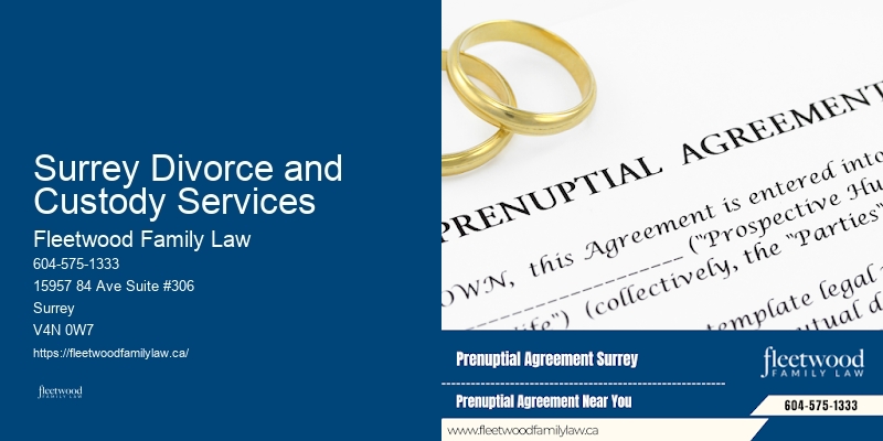 Family Lawyer for Divorce Surrey Divorce and Custody Services BC