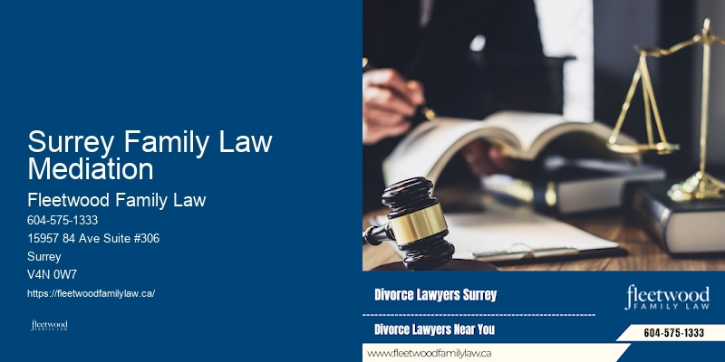 Child Custody Attorney Surrey Family Law Mediation BC