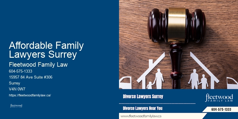 Affordable Family Lawyers Surrey