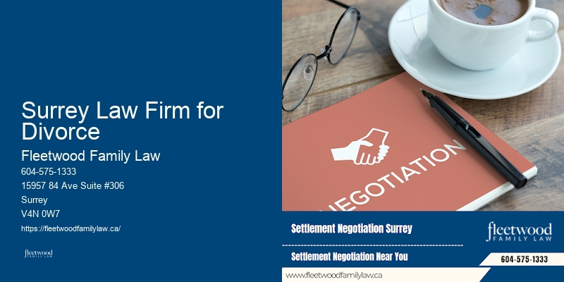 Surrey Law Firm for Divorce