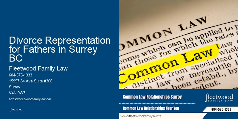 Divorce Representation for Fathers in Surrey BC BC Family Law Services for Divorcing Couples