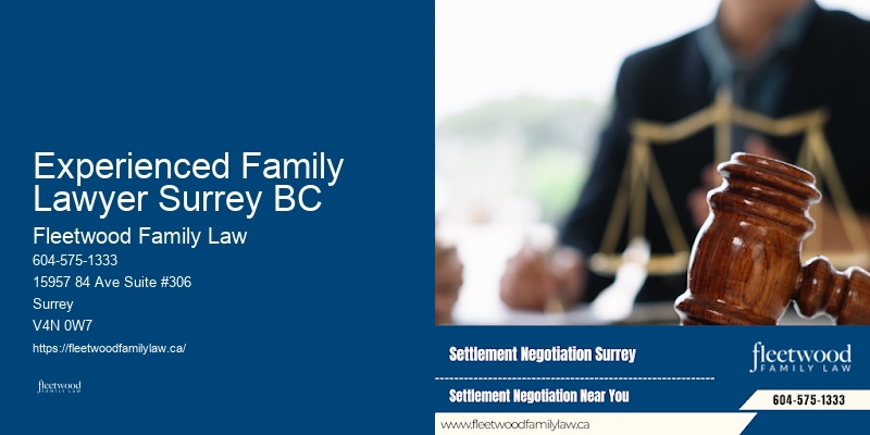 Experienced Family Lawyer Surrey BC BC Legal Family Advice