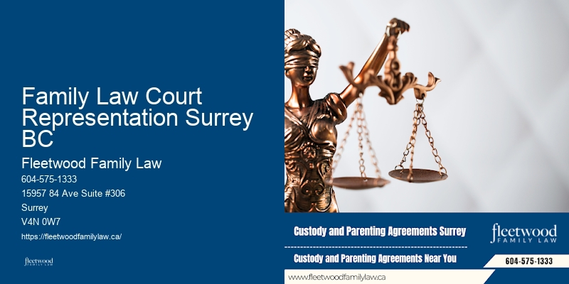 Family Law Court Representation Surrey BC BC Divorce and Separation Lawyer