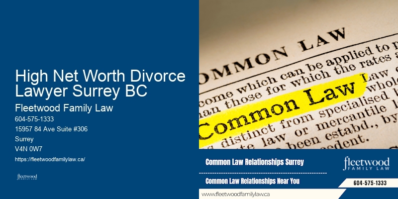 High Net Worth Divorce Lawyer Surrey BC Family Law Services