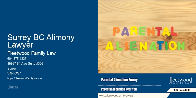 Surrey BC Alimony Lawyer BC Alimony Lawyer
