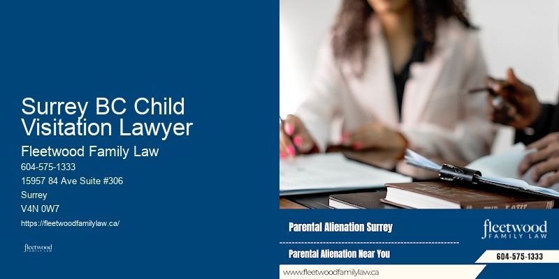 Family law protection experts Surrey BC Child Visitation Lawyer