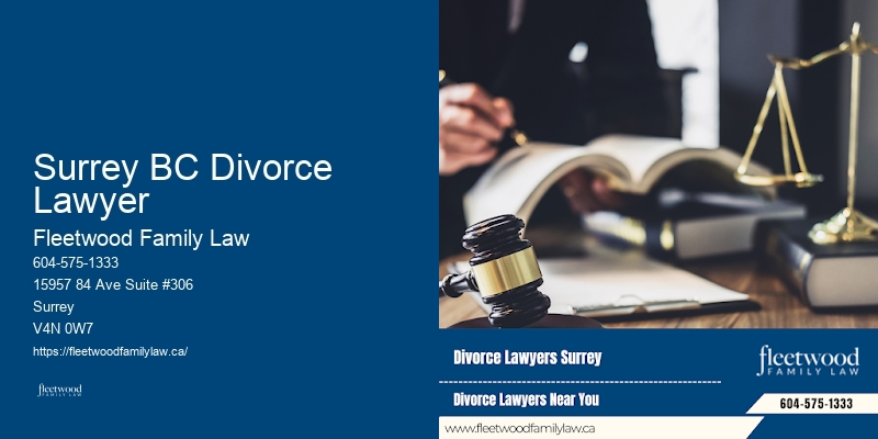 Surrey BC Divorce Lawyer BC Family Law Expert