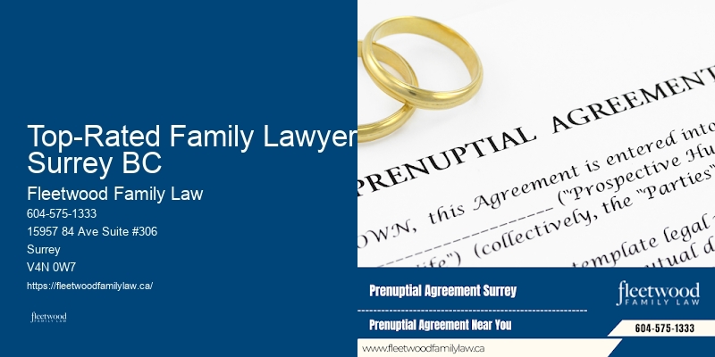 Top-Rated Family Lawyer Surrey BC BC spousal support legal services