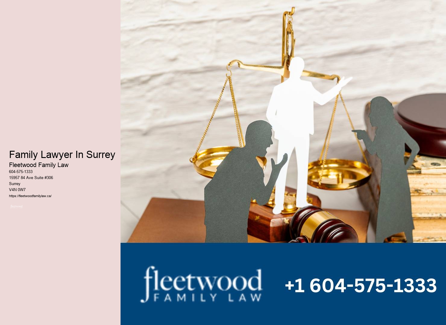Family lawyer Surrey legal advice
