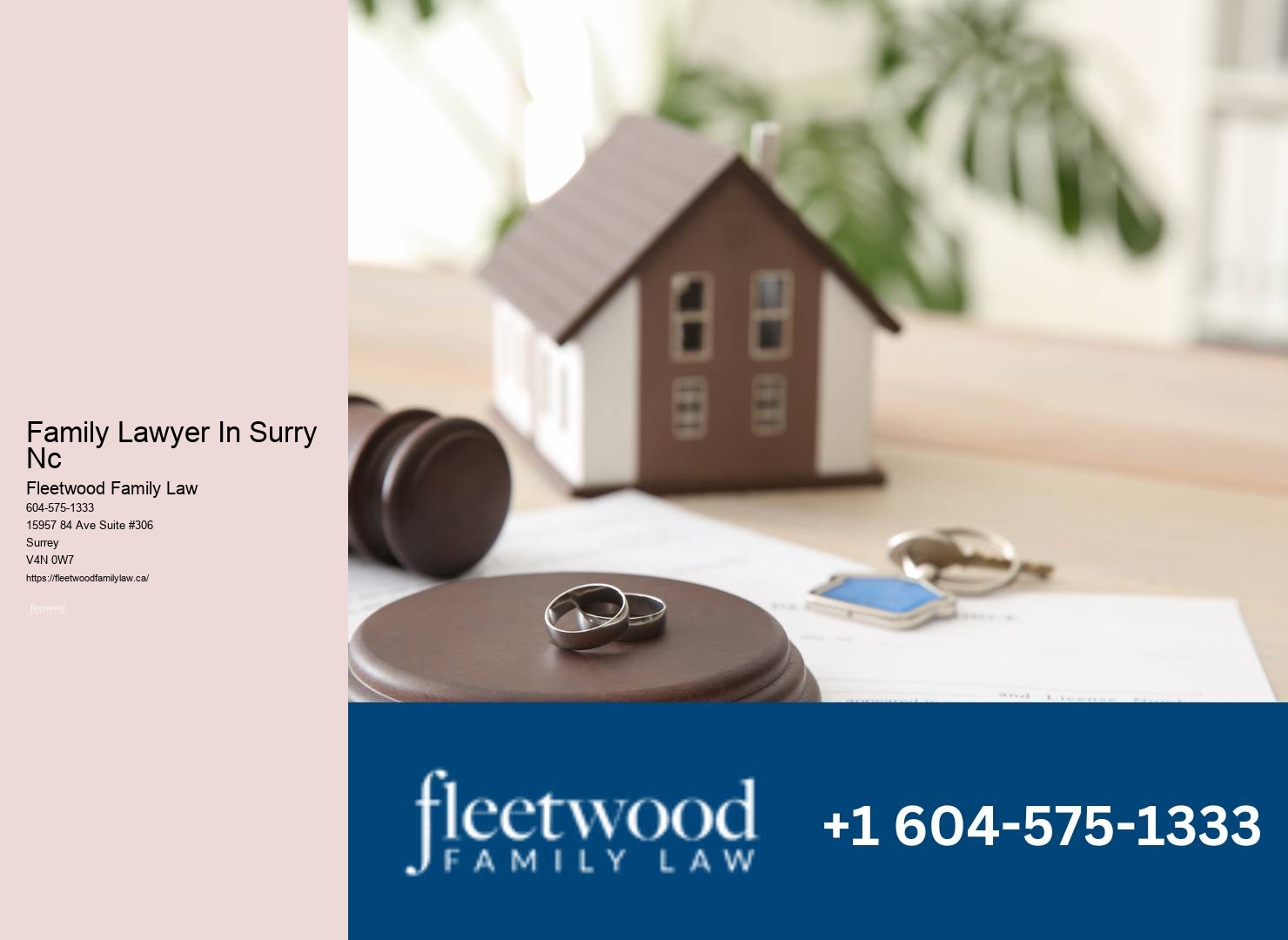 Family lawyer services with a focus on Surrey's community