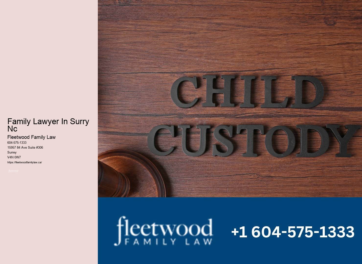 Best Family Lawyer Surrey