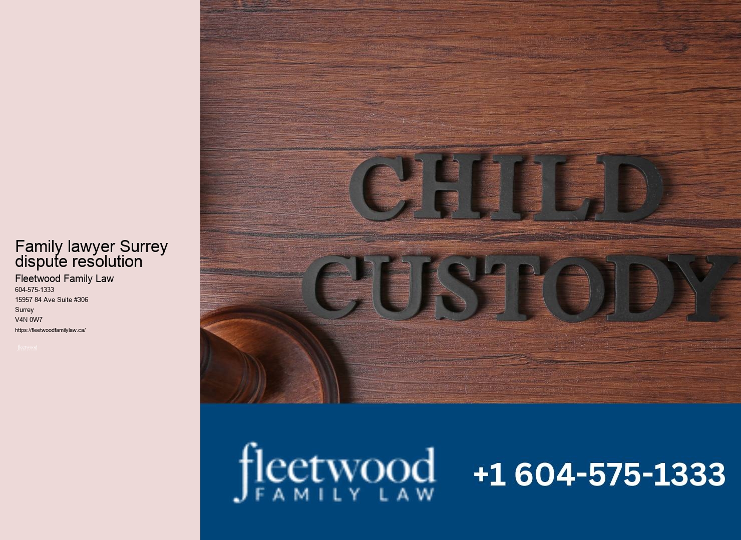 Trusted family lawyer advice in Surrey