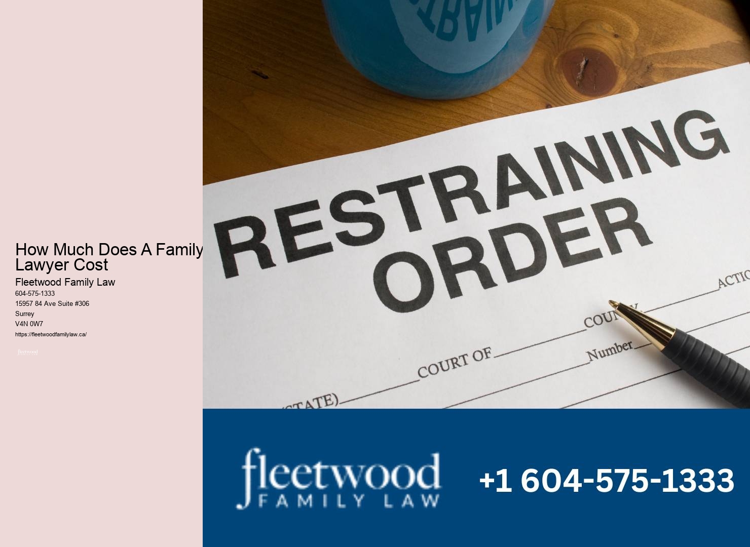 Family lawyer Surrey asset division