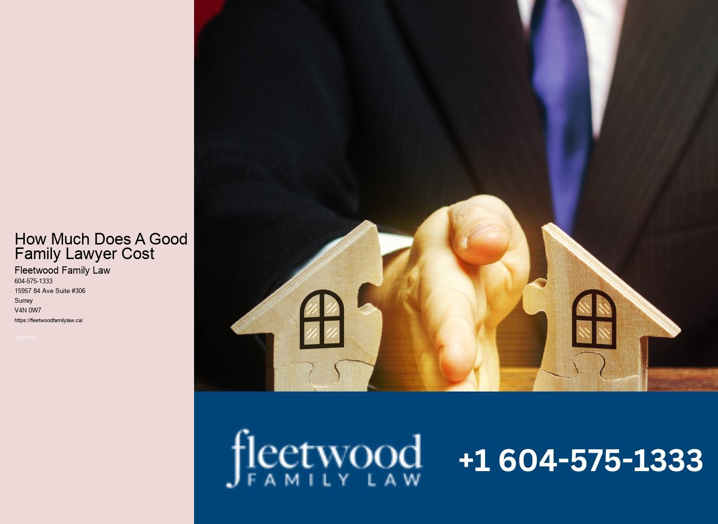 Family lawyer pricing transparency