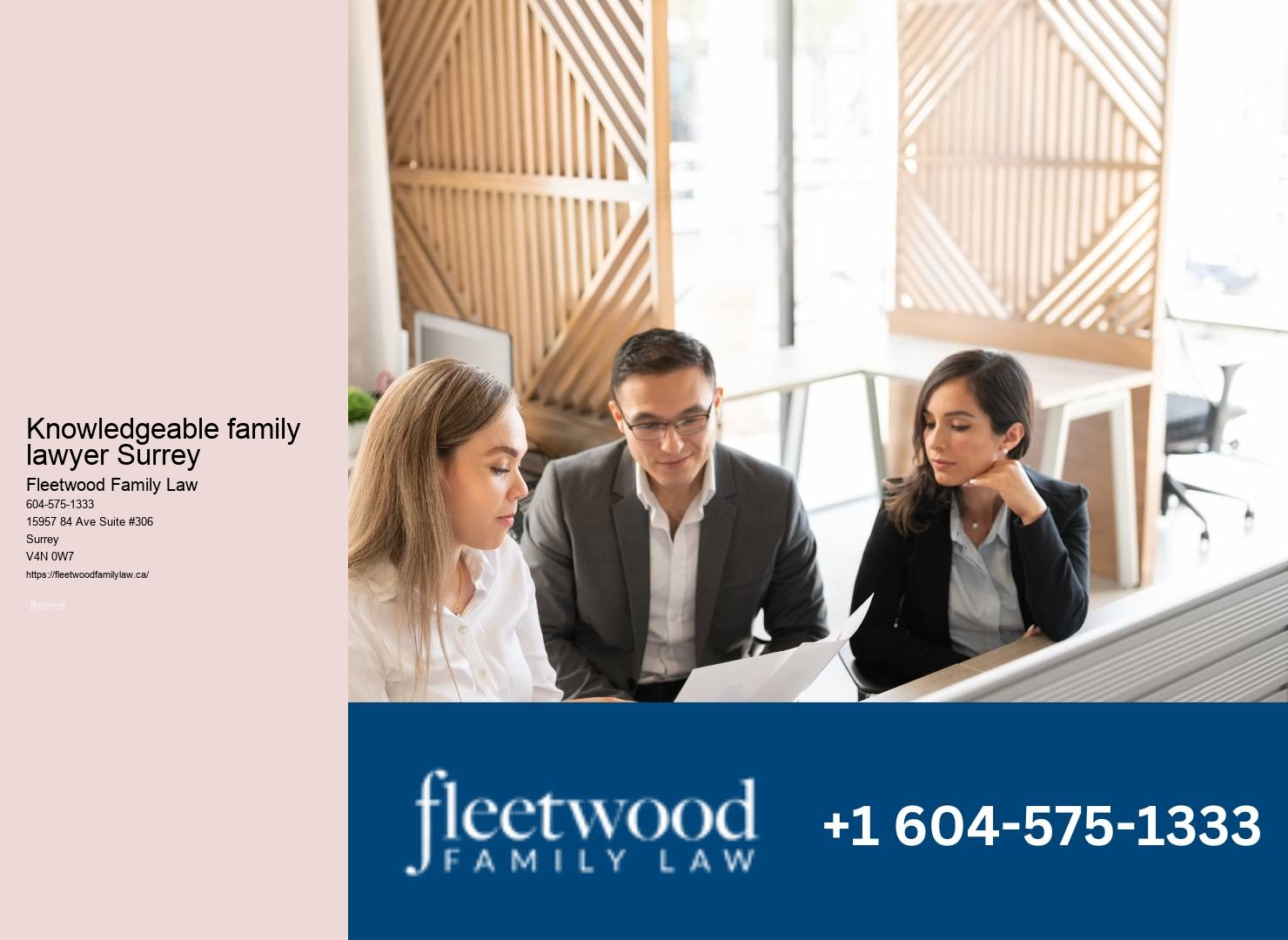 Family lawyer Surrey advice