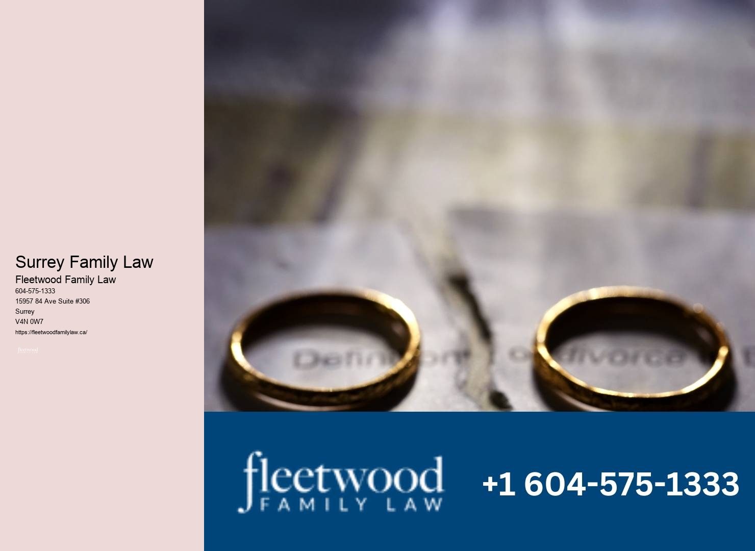 Family lawyer Surrey legal responsibilities