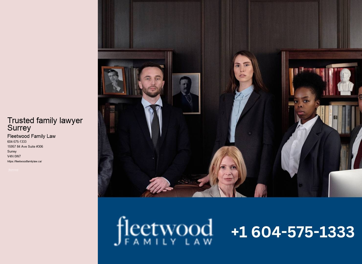 Family lawyer consultations and testimonials in Surrey