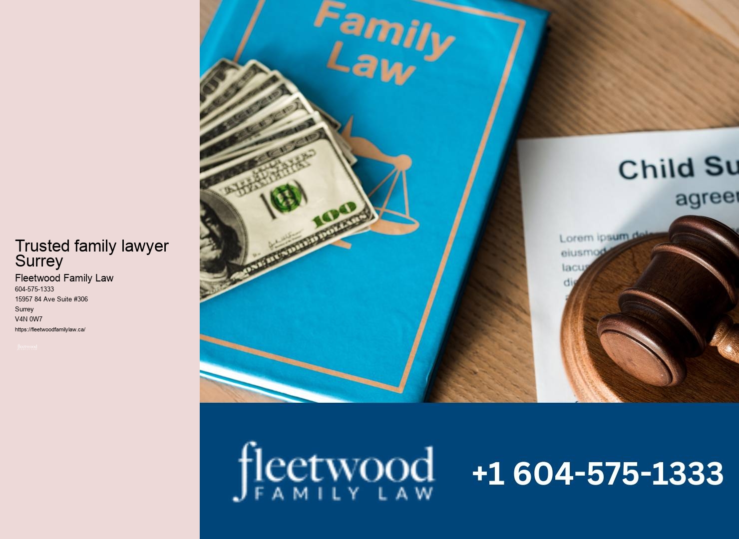 Surrey family lawyer with a deep understanding of local laws