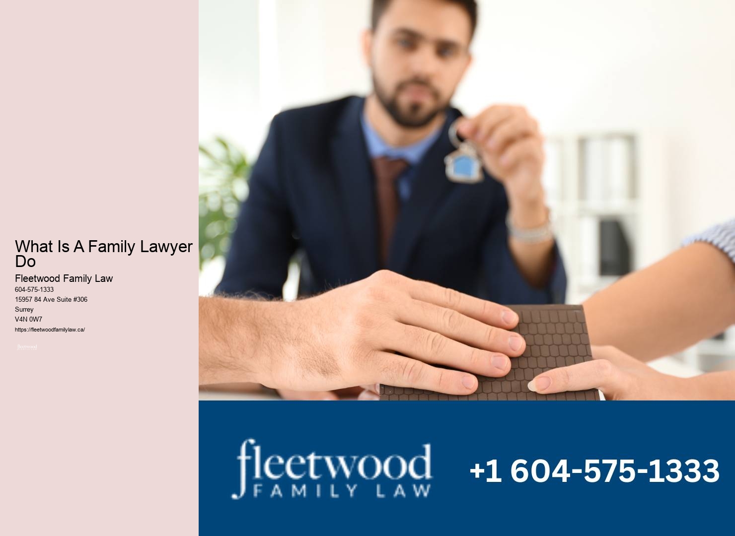 Family lawyer pricing packages
