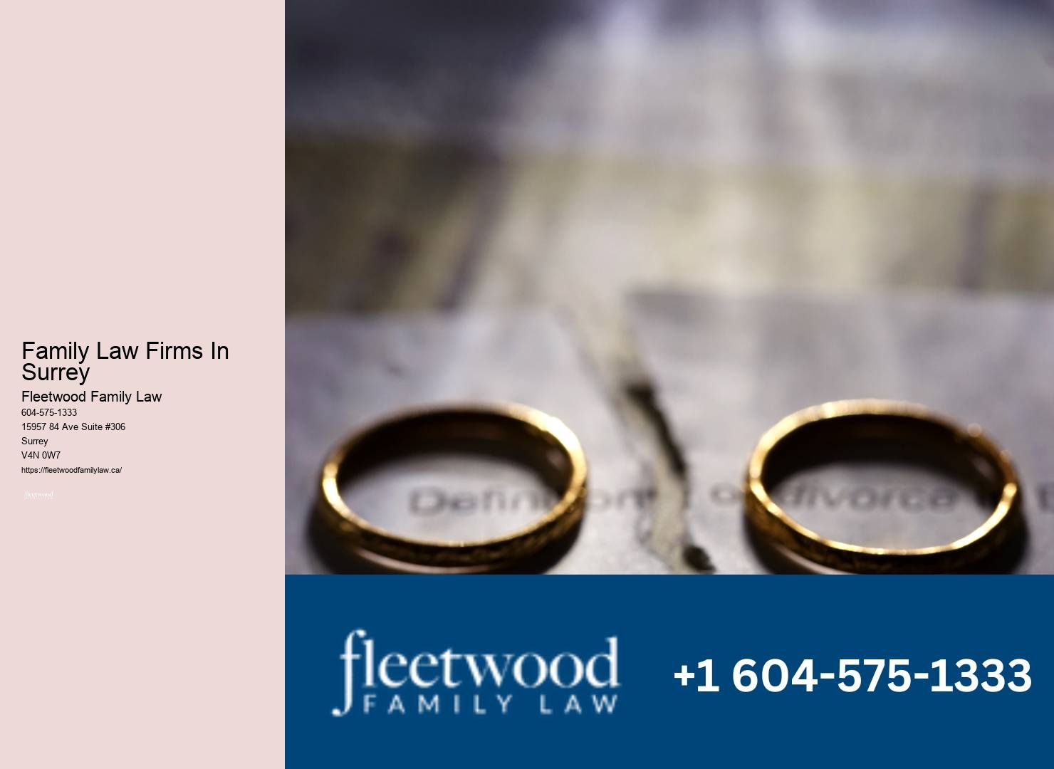 Surrey Family Lawyer Fees