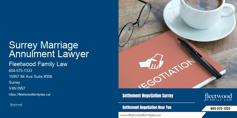 Surrey Marriage Annulment Lawyer
