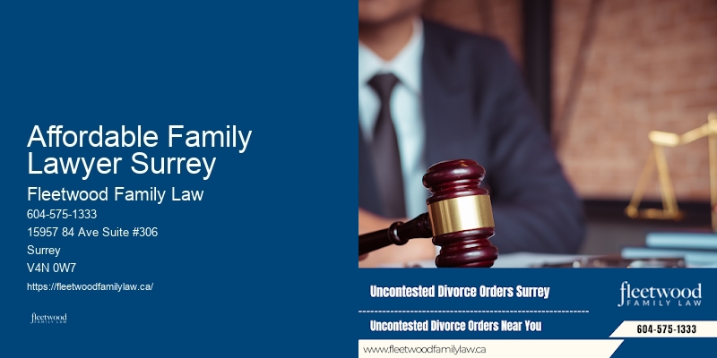 Affordable Family Lawyer Surrey