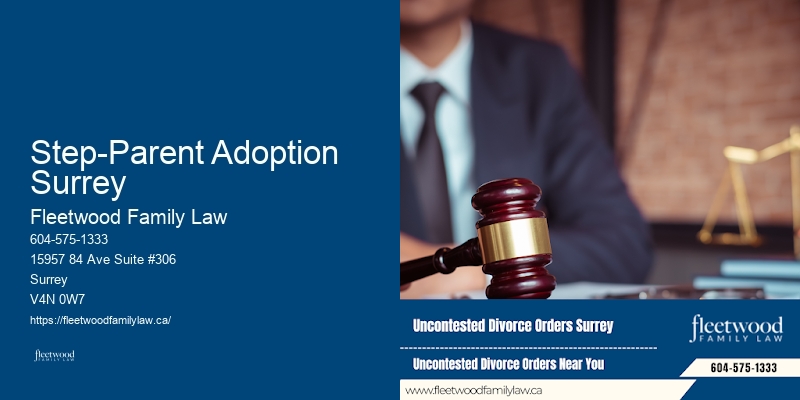 Step-Parent Adoption Surrey