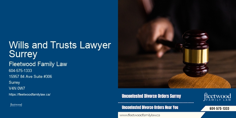 Wills and Trusts Lawyer Surrey