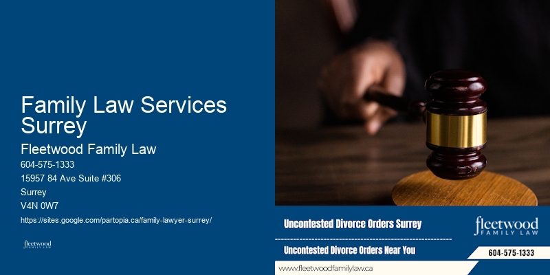 Family Law Services Surrey