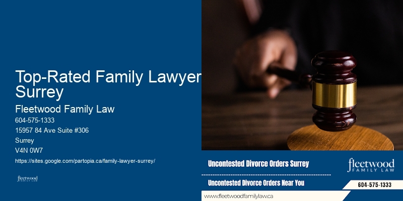 Top-Rated Family Lawyer Surrey