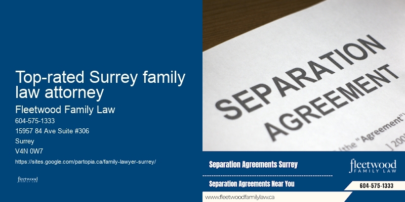 Top-rated Surrey family law attorney